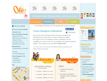 Tablet Screenshot of olebarcelona.fr